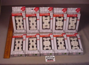 Infinity Cubes 10 Fidget Toys NEW MIB Stress Anxiety ADHD Autism relief toy lot - Picture 1 of 5