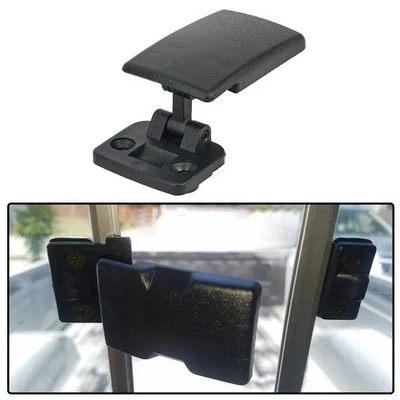 Brand New Glass Latch Lock Catch 1pc 69370-35010 Black Easy Installation - Image 1 of 4