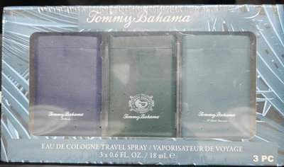 TOMMY BAHAMA Eau de Cologne 3 Viajes Esterilización Hombres - St Barts / Martinica / Paisaje Marino Foto 1 de 2