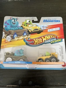 2023 Hot Wheels Racer Verse Disney Monsters Inc “SULLEY & MIKE WAZOWSKI”, NEW! - Picture 1 of 1