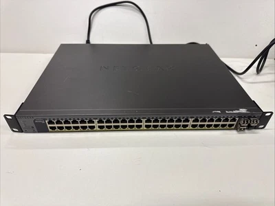 Netgear ProSafe GS752TP POE Stackable Smart Gigabit Switch 48-Port POE 4 SPF - Image 1 of 4