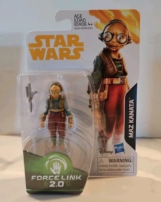 Star Wars: Maz Kanata Action Figure- Force Link 2.0 - Brand New Factory Sealed  - Image 1 of 4