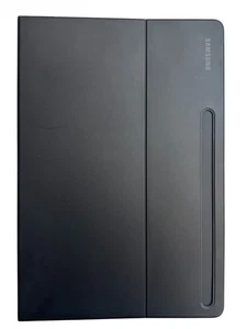 Genuine Samsung Galaxy TAB S7+ /S7 FE / S8+ Book Cover Flip Case - Black - Picture 1 of 5