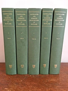 Castellated & Domestic Architecture of Scotland by Macgibbon & Ross, Vols 1-5 - Picture 1 of 12
