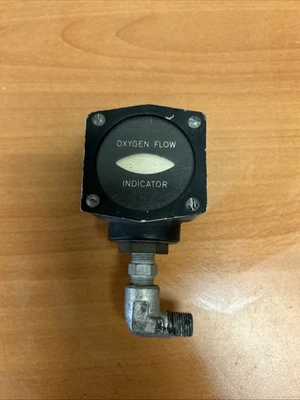 Indicador "intermitente" flujo oxígeno Bendix Aviation Pioneer P/N DJ-2-1 Foto 1 de 4