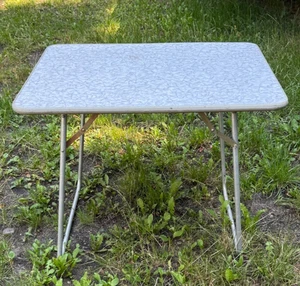 DDR Campingtisch ALU, Wohnwagen, Camping, Bungalow Klapptisch Sprelacart 60/70er - Bild 1 von 11