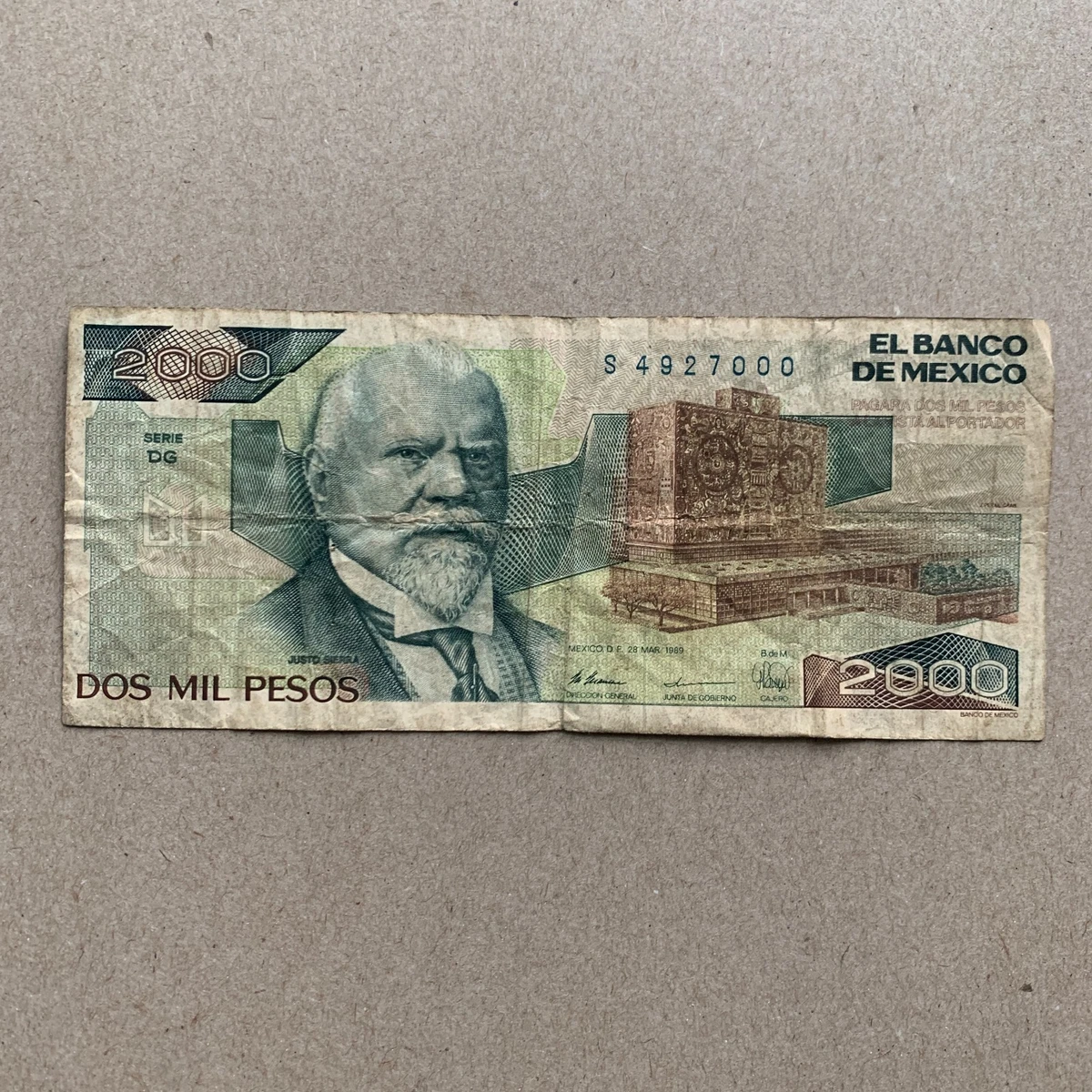 墨西哥纸币1989 | eBay