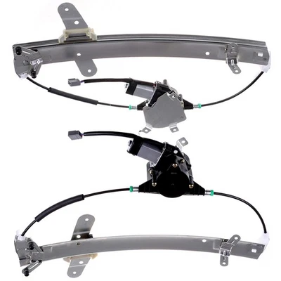 Fits Lincoln Town Car 2011-99 Pair Front Side Window Regulator & Motor - Image 1 of 4