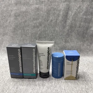 Juego de 5 Dermalogica Daily Milkfoliant, Limpiador, Suero, Hidratante Lote - Imagen 1 de 10