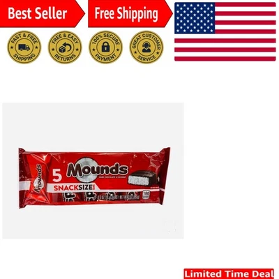 Delicious Mounds Coconut Covered in Rich Dark Chocolate - Gluten-Free Snack - Image 1 of 2