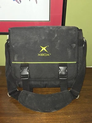 DE COLECCIÓN OG ORIGINAL XBOX ESTUCHE DE TRANSPORTE BOLSA HONDA BUEN ESTADO Foto 1 de 4