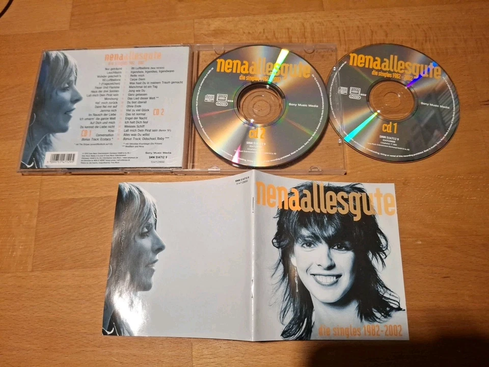 2-CD-Set NENA Alles Gute - Die Singles 1982-2002 -Best Of SONY 2003 alle 38 Hits - Bild 1 von 1
