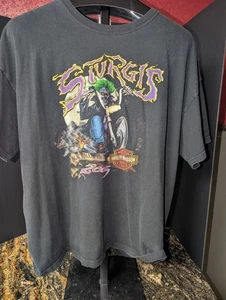 Sturgis Clown On Harley T-shirt 2XL - Picture 1 of 3
