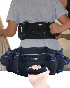 KKAFFE Gait Belts for Seniors with 7 Handles,Back with Anti-Slip Material- Sa... - Picture 1 of 8
