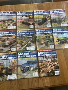 Model Railroader Magazine 2007 Lot of 11 Train Hobbyist Miniature - Picture 1 of 23