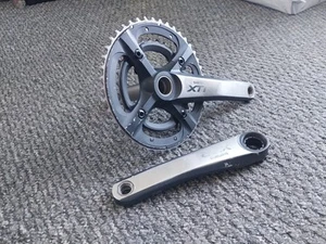 Shimano XTR Crankset FC-M970 175 68-73mm Well Used Retro MTB - Picture 1 of 24