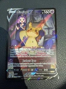 Mimikyu V TG16/TG30 Swsh09: Brilliant Stars Trainer Gallery Holo - Picture 1 of 2