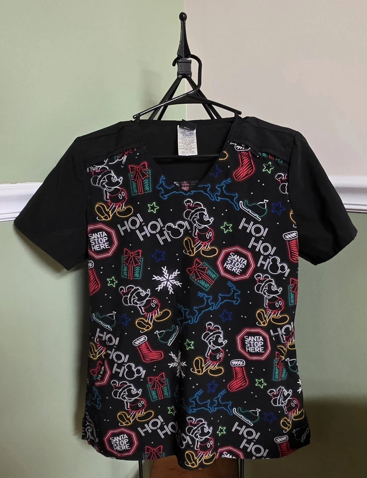 Women's Disney Small Scrub Top New With Out Tags - Image 1 of 4