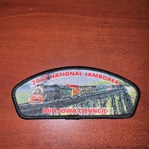 Parche Jamboree 2017 - Boy Scout JSP - Parche de tren Mid-Iowa Council - Imagen 1 de 2
