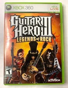 Guitar Hero III 3 Legends of Rock (Xbox 360, 2007) CIB Game - Picture 1 of 4