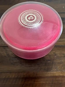Vintage NOS Ladies Hampshire Dusting Powder 5oz Unopened Pink Puff USA NY New - Picture 1 of 9
