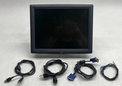 ELO ET1522L-8UWB-1-GY-G E467495 15" Retail POS VGA USB Touchscreen Monitor - Image 1 of 4