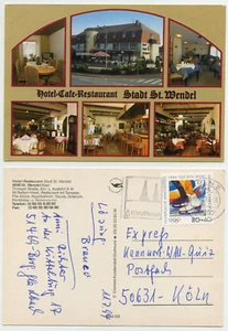 47409 - Hotel-Restaurant Stadt St. Wendel - Ansichtskarte, gelaufen 12.7.1994 - Imagen 1 de 1