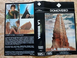 LA BIBBIA 1966 DOMO VIDEO JOHN HUSTON AVA GARDNER Harris Scott Boyd INTROVABILE! - Foto 1 di 5