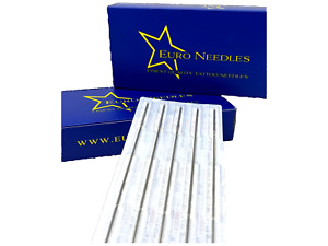 INKgrafiX® - EURO NEEDLES -11F-1 Pack = 50 Pieces - Tattoo Needles - Studio - DE