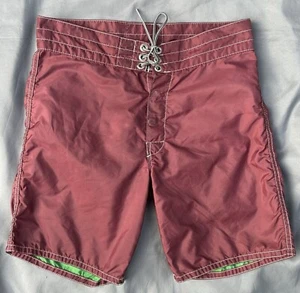 Birdwell Beach Britches 311 Boardshorts Crimson Red Men’s’ 29 NICE Surf USA - Picture 1 of 4