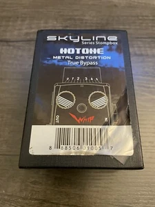 Pedal de efectos para guitarra Hotone Skyline Whip Metal Distortion Stompbox con caja - Imagen 1 de 7