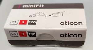 new Oticon miniFit Real, More, Speaker Unit ( Size 3-R-100db ) USA fast shipper - Picture 1 of 3