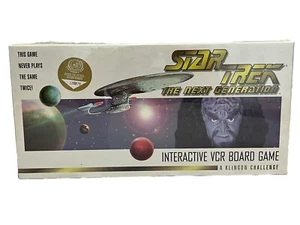 Star Trek Next Generation interaktives Videorecorder-Brettspiel Paramount 1993 NEU VERSIEGELT - Bild 1 von 3