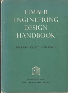 SCIENCE ,TIMBER ENGINEERING DESIGN HANDBOOK , HC/DJ , 1962 - Imagen 1 de 2