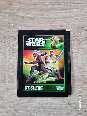 TOPPS STAR WARS Sticker 1 Päckchen a 5 Sticker - Bild 1 von 2