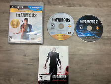 inFAMOUS Collection (Playstation 3 PS3 2012) CIB Complete Cleaned Tested/WORKING