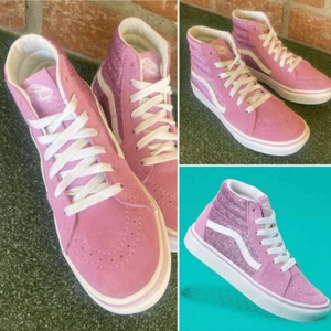 Vans Kids SK8-Hi Comfy Cush Sparkle Shoes sneakers Size 2.5 - Picture 1 of 15
