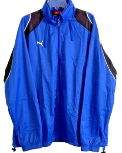 PUMA RN 62200 - Mesh Lined Blue Yacht/Sailing Jacket/Windbreaker Men’s Size: XXL - Picture 1 of 8