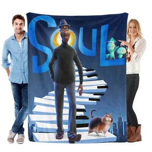 Soul Blanket Soft Bed Sofa Couch Throw Cozy Lightweight Birthday Gift for Kids - Picture 1 of 11