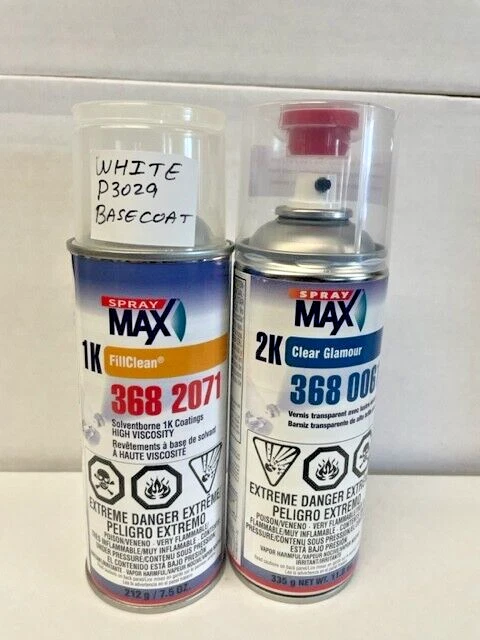 Kit de pintura 12 oz para Volvo blanco FLNA40396, DPP3029, P3029, P3029 Foto 1 de 1