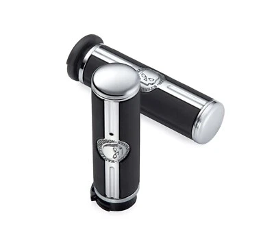 Harley-Davidson Willie G SKULL Poignées de Guidon - Photo 1/2