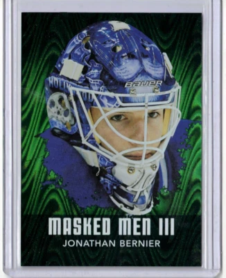 JONATHAN BERNIER 10/11 ITG BTP Pipes Masked Men Mask III #MM-28 Card Insert - Image 1 of 2