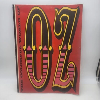 Wizard of Oz Colorful World of Oz Large 20x14 Coloring Book 1965 GVC No Coloring - Image 1 of 4