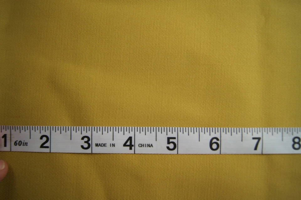 1+ Yard Solid Gold Tweed Fabric 59" X 62" - Image 1 of 1