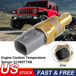 For Chrysler Dodge Jeep Series 5149077AB Engine Coolant Temperature Sensor Temp - Picture 1 of 12