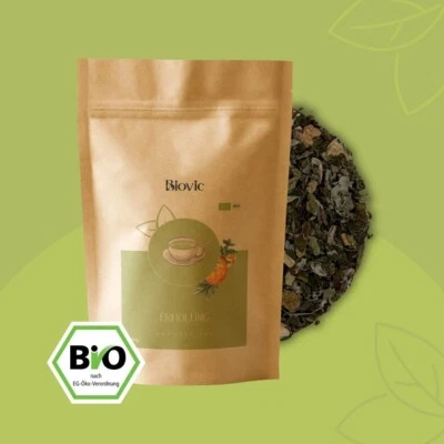 Erholung Bio Kräutertee Entspannend Reinigend Koffeinfrei Sanft Natürlich Biovic