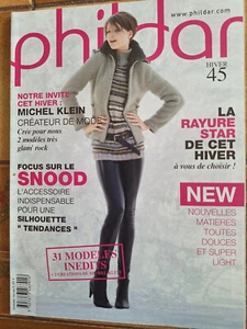 CATALOGUE PHILDAR FEMME HIVER N 45 - Picture 1 of 1