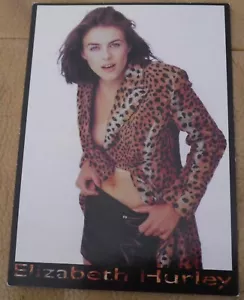 ELIZABETH HURLEY IN HER 20's ORIGINAL UNUSED COLOUR POSTCARD - Picture 1 of 2