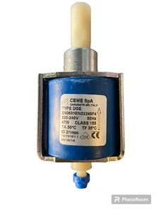 POMPA A VIBRAZIONE CEME TYPE DGE 47w ARIETE KONSUELO RETRO’ MIRO’ CHARME AROMA - Imagen 1 de 3