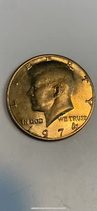 Moneta mezzo dollaro Kennedy 1974/NO MINT - Foto 1 di 2